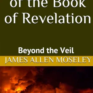 Cover of a book titled "Answers and Aids to Bible Questions, Puzzles, and Problems" by James Allen Moseley, featuring a fiery landscape image at the bottom.