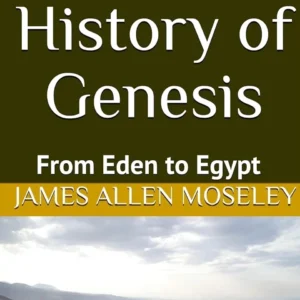 Book cover titled "Answers and Aids to Bible Questions, Puzzles, and Problems" by James Allen Moseley, depicting a wooden ark on a mountainous landscape.