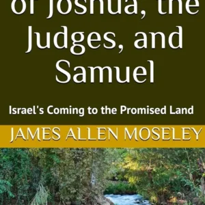 Cover of the book "Answers and Aids to Bible Questions, Puzzles, and Problems" by James Allen Moseley, featuring a flowing river with greenery in the background.
